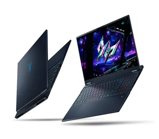 ACER 宏碁Predator 16吋2.5K高畫質AI電競筆電 PHN16S-71-79XM (Ultra7 255HX/16G/512G/GeForce RTX 5060-8G) 黑
